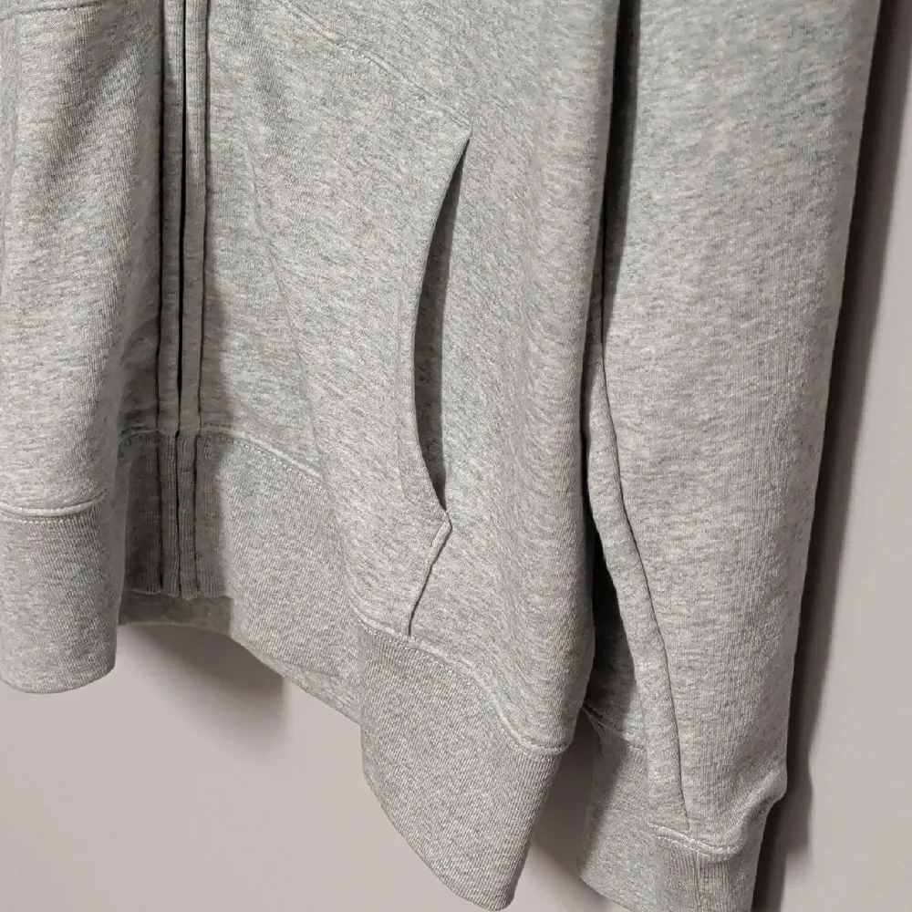 GAP Men's Light Gray Zip-Up Hoodie